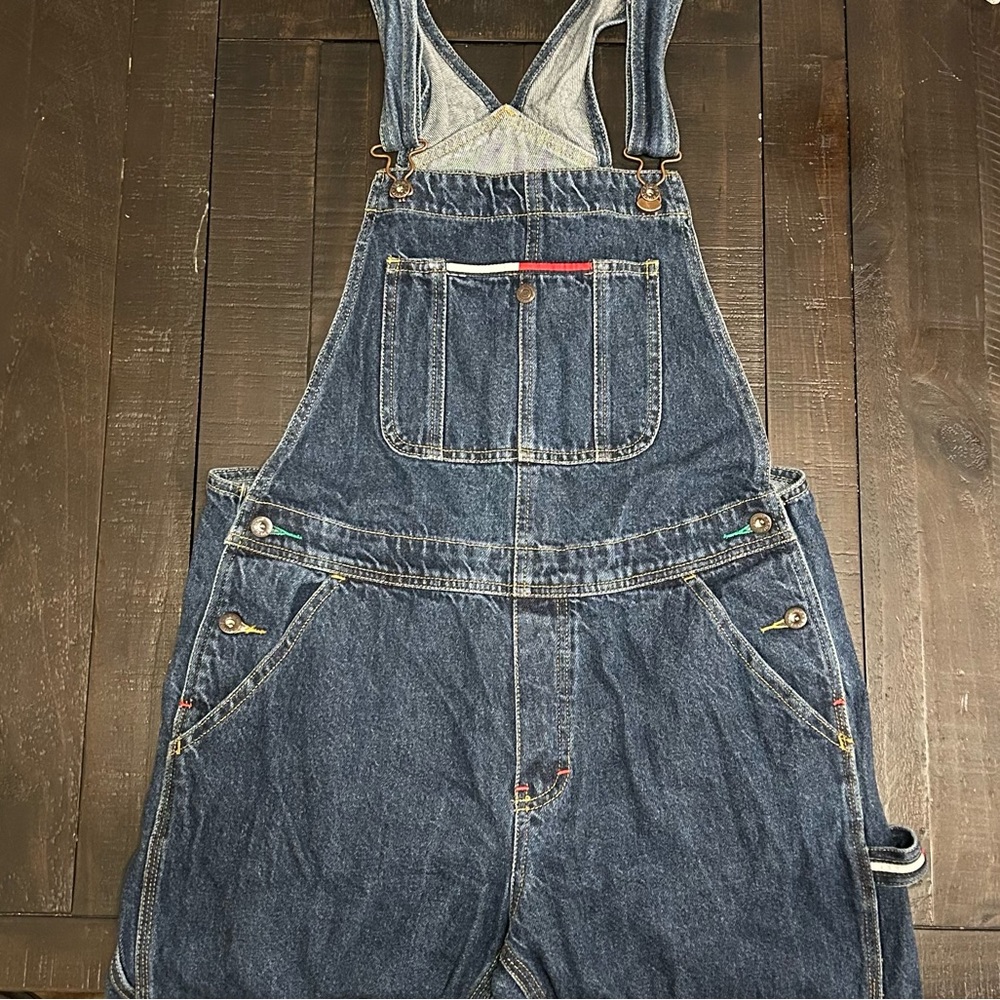 Tommy Hilfiger Vintage Jean Overalls Size L